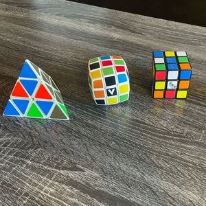 Colorful Puzzle Cube Set for Kids